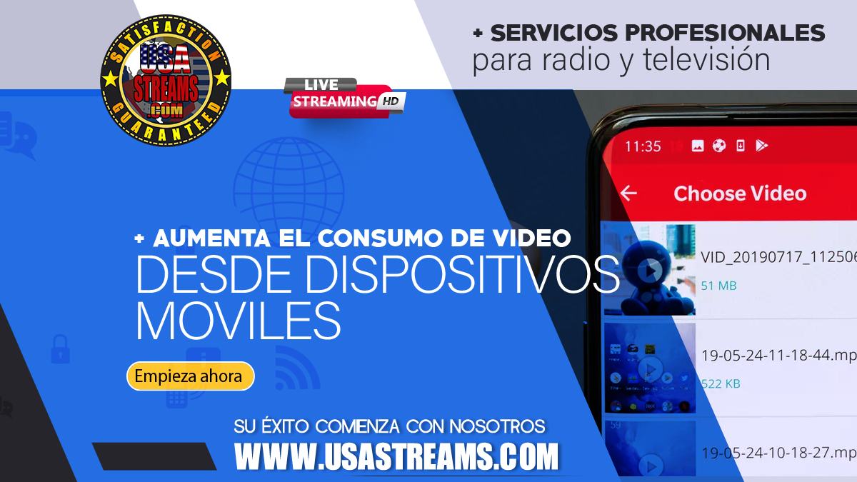 Aumenta el consumo de video desde dispositivos moviles