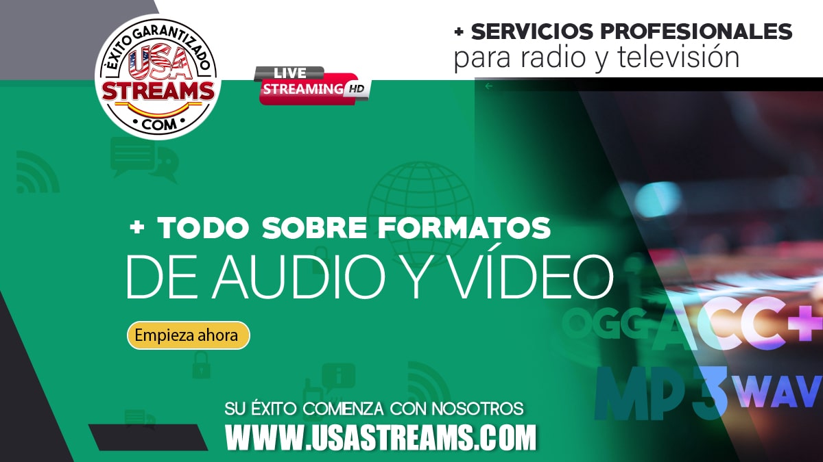 Resumen sobre formatos de audio y video