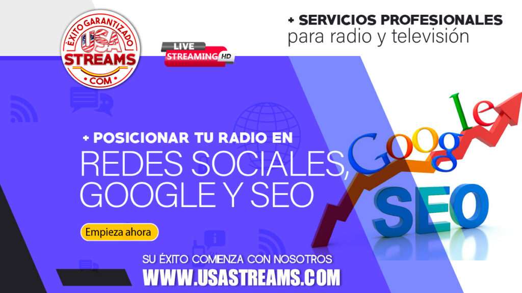 posicionar tu radio en redes sociales, google, seo