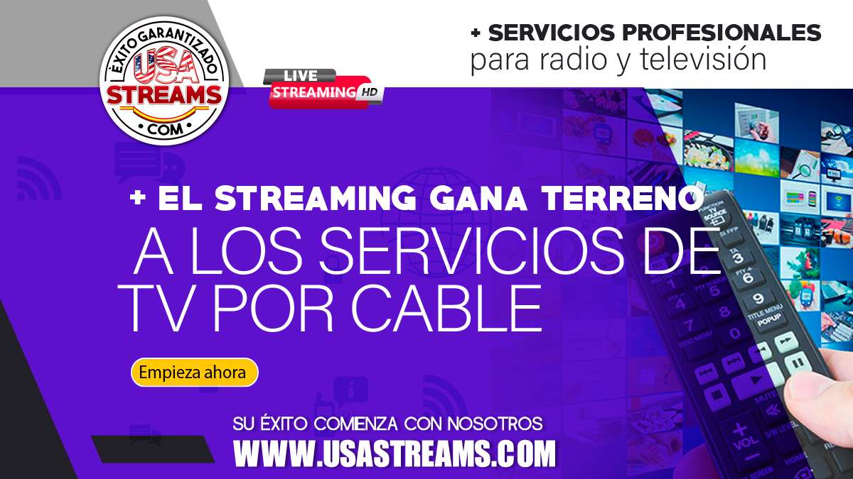 Los servicios de streaming le siguen comiendo terreno a la tv por cable