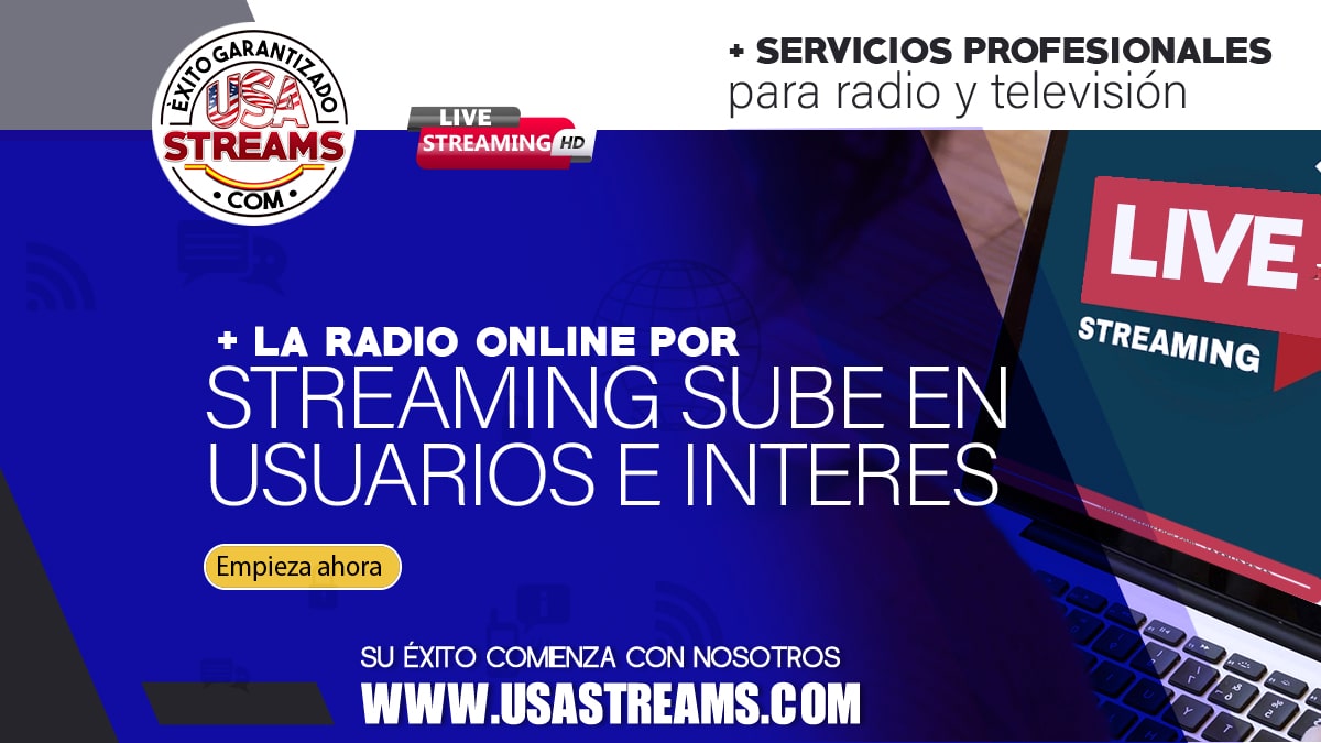 La radio online por streaming sube en usuarios e interes