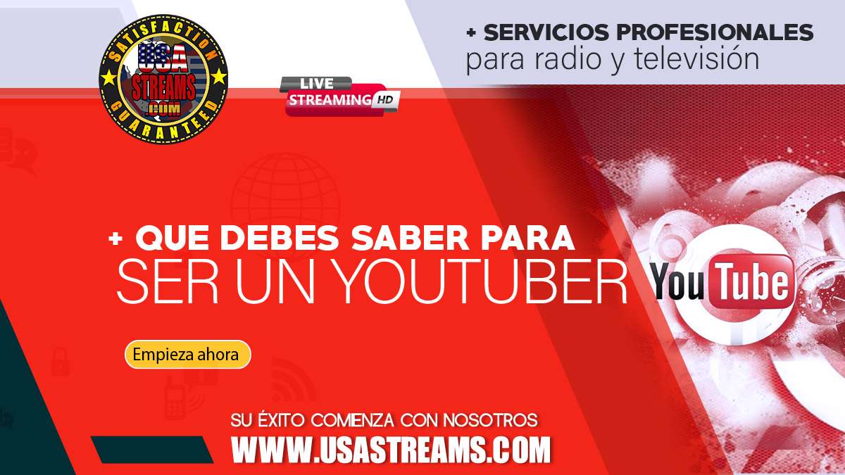 Todo lo que debes conocer para ser un Youtuber