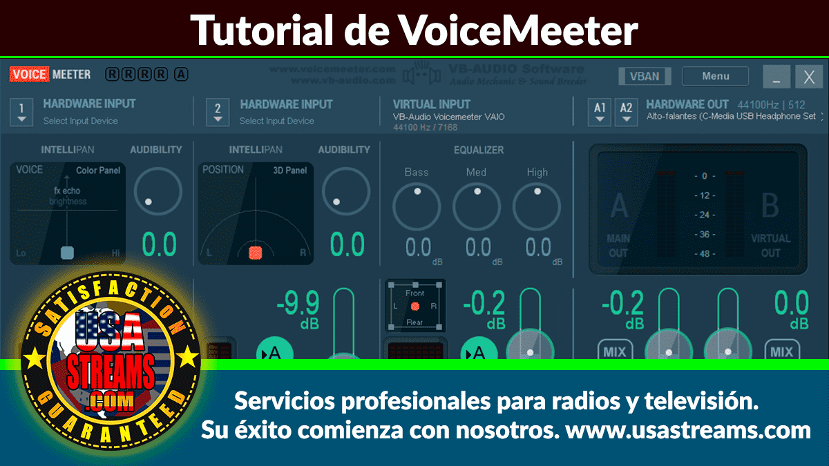 tutorial de VoiceMeeter Cómo realizar locuciones