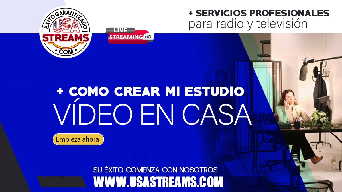 Cómo crear mi estudio de grabación de video en casa