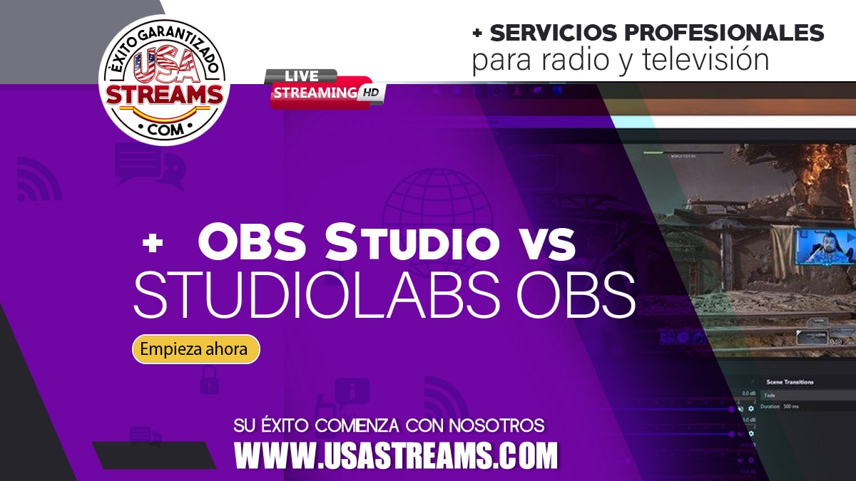 OBS Studio vs Streamlabs OBS: ¿Cuál es mejor para mis streams?