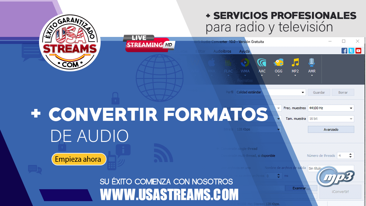 Cómo convertir archivos de audio en diferentes formatos con AVS Audio Converter