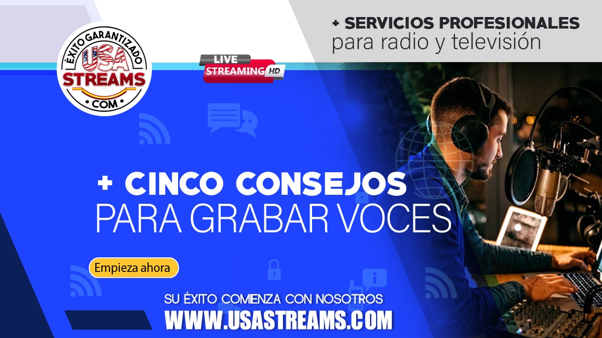 Cómo grabar voces en tu casa como un profesional: 5 consejos para armar tu estudio