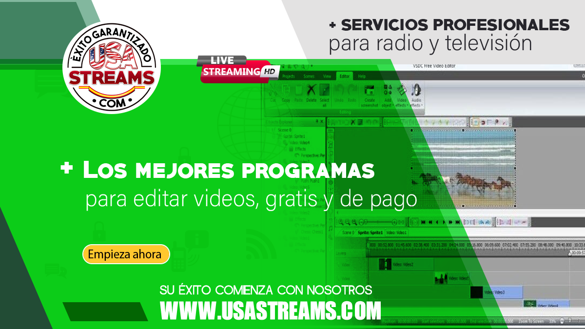 los mejores programas para editar videos, gratis y de pago