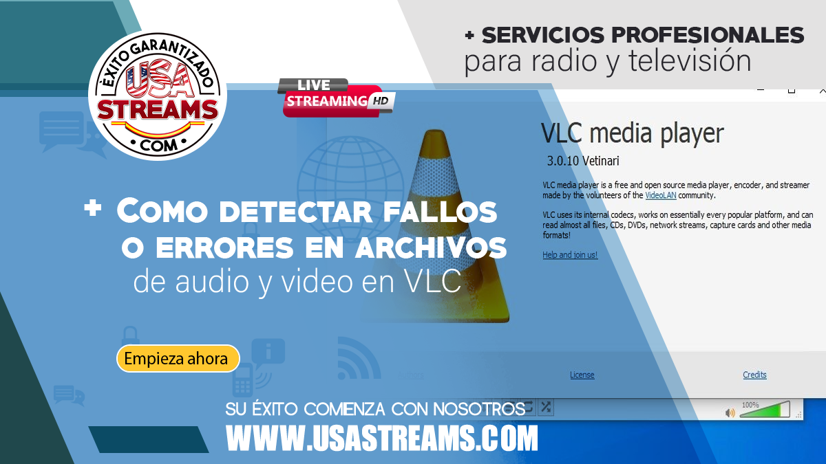 Cómo detectar fallos o errores en archivos de audio y vídeo con VLC