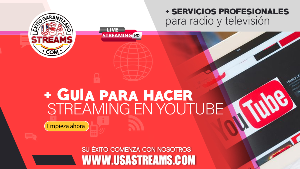 Guía para hacer streaming en Youtube