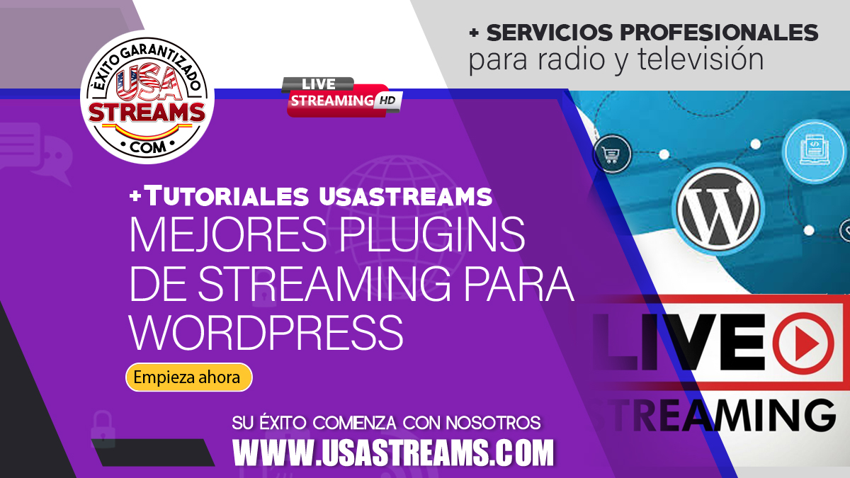 Mejores Plugins de Streaming para WordPress