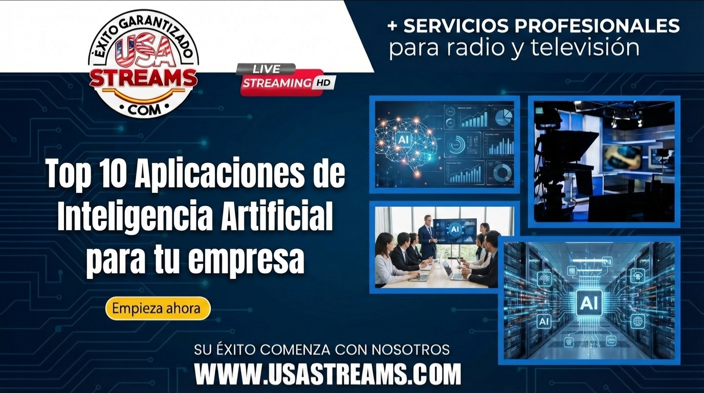 Top 10 Aplicaciones de Inteligencia Artificial para tu empresa guia ...