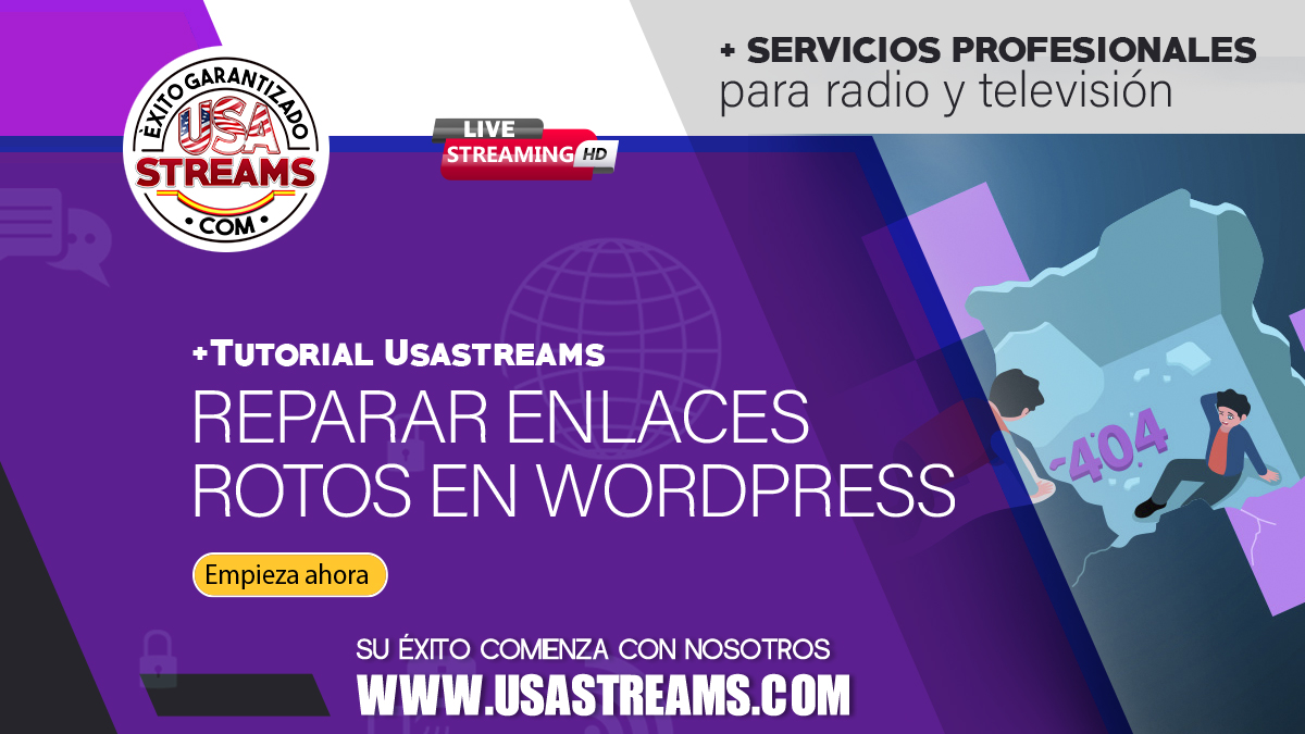 Reparar enlaces rotos en WordPress