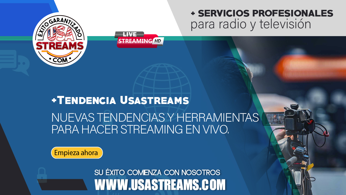 Nuevas tendencias y herramientas para hacer streaming en vivo.