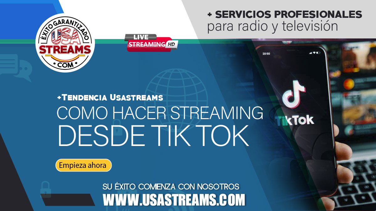 Novedades para hacer streaming desde TikTok