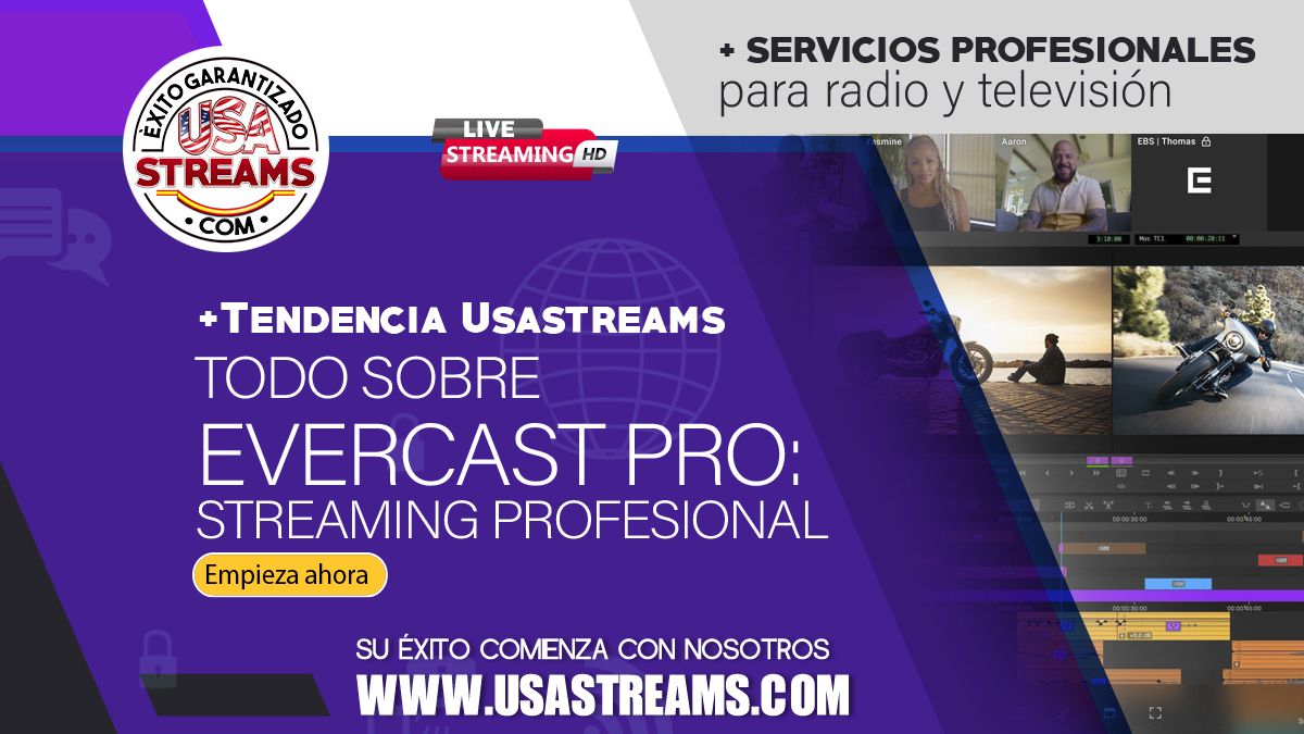 Todo sobre Evercast Pro: Streaming profesional