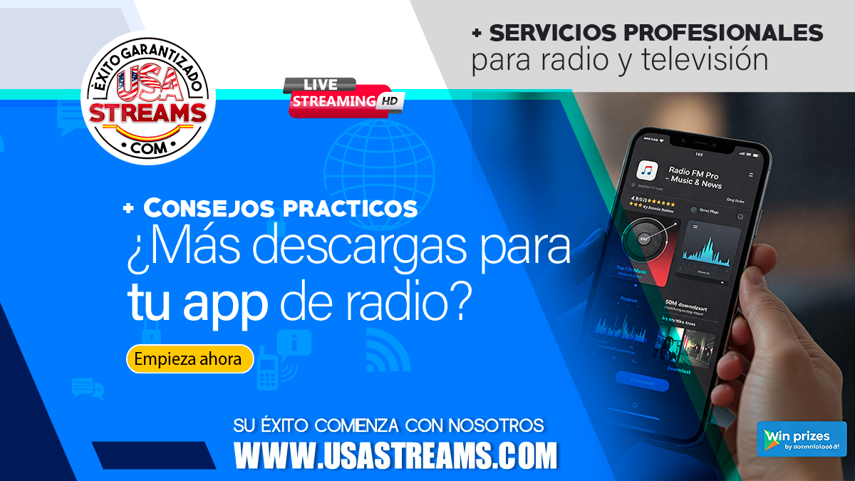 ¿Más descargas para tu app de radio? Sigue estos consejos clave